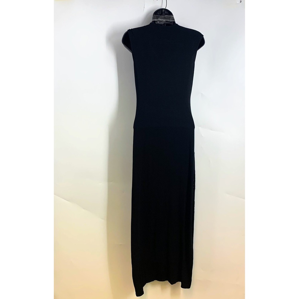 Tommy Bahama Sequin Striped Sleeveless V-Neck Maxi Dress Evening Gown Women SZ S - Picture 2 of 16